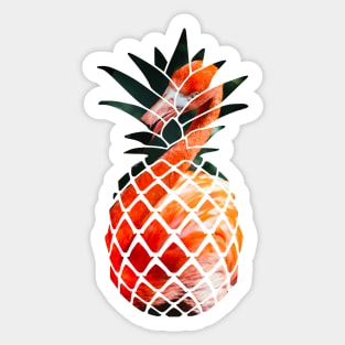 Flamingo Pineapple Sticker